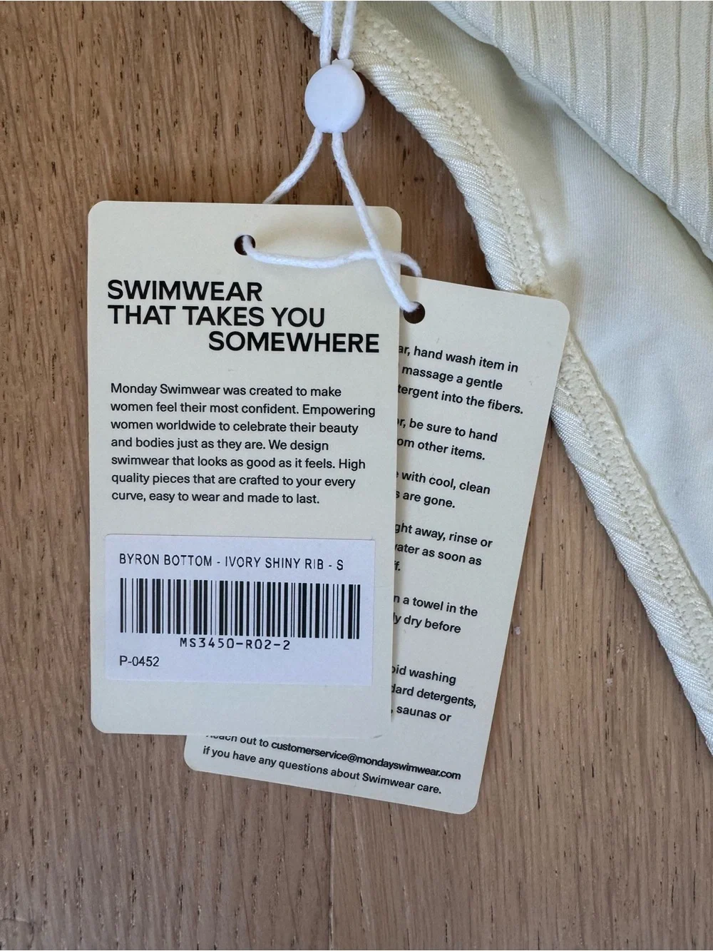 NWT! Monday Swimwear Bryon Botrom